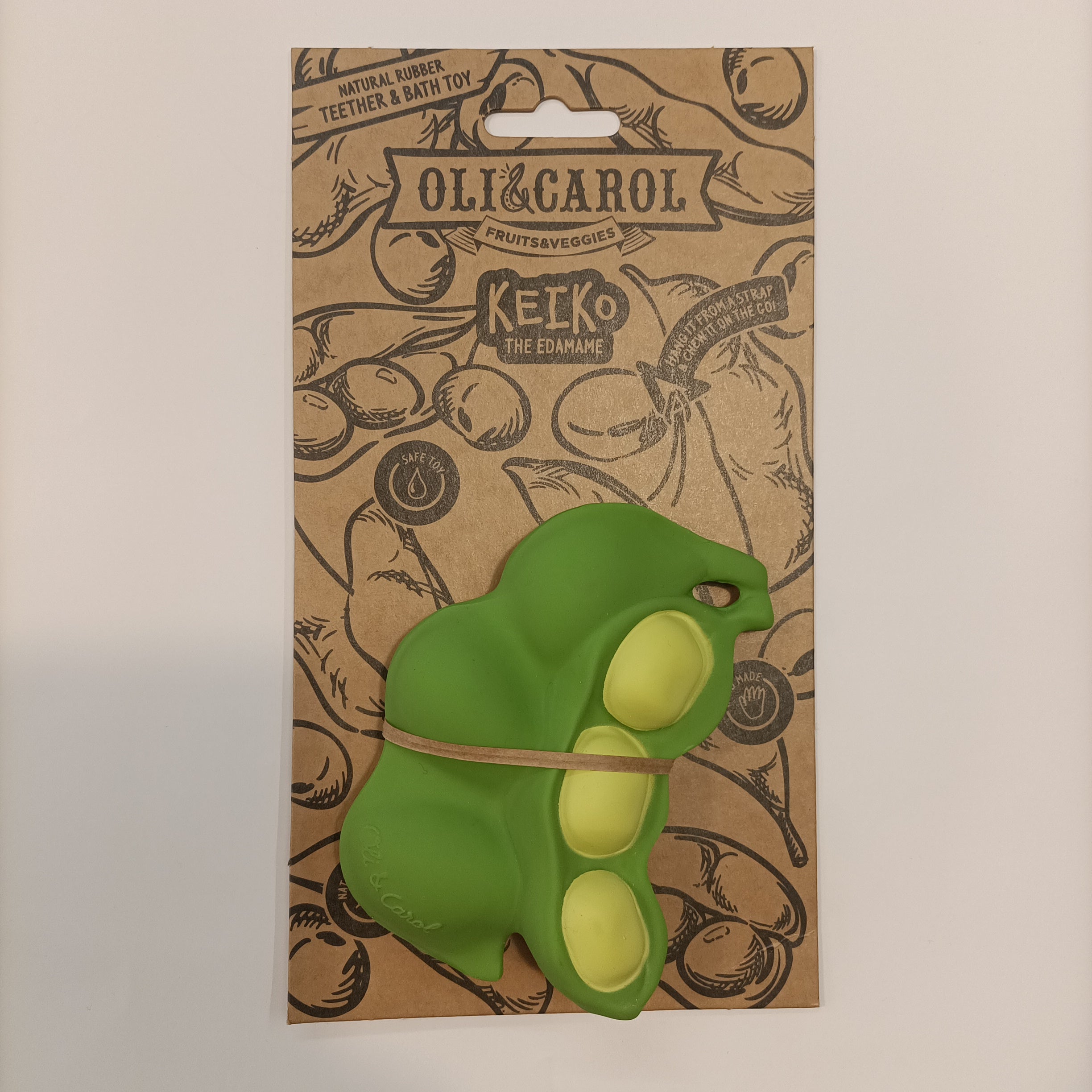 Piselli - gioco in gomma per la dentizione